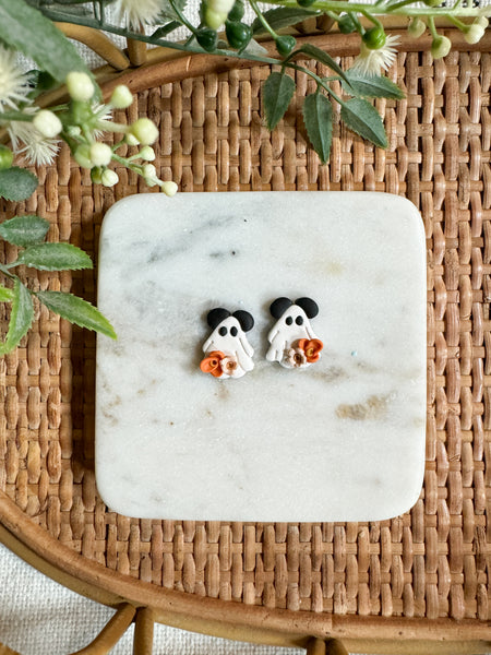 Mouse Ghost Studs/Dangles