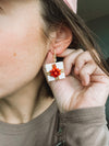 Red Present Dangles