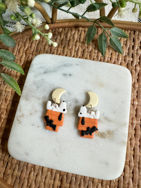 Spooky Snoopy Dangles