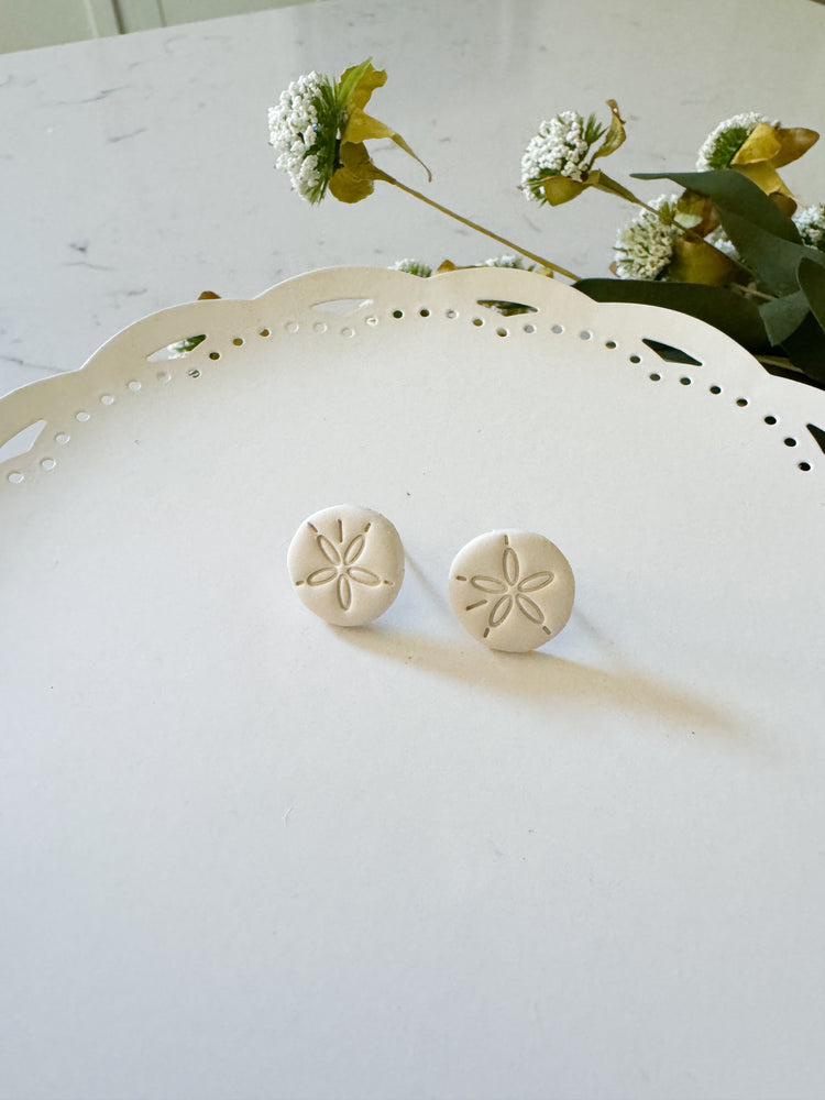 Sand Dollar Studs