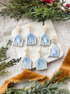 Blue Nativity Dangles