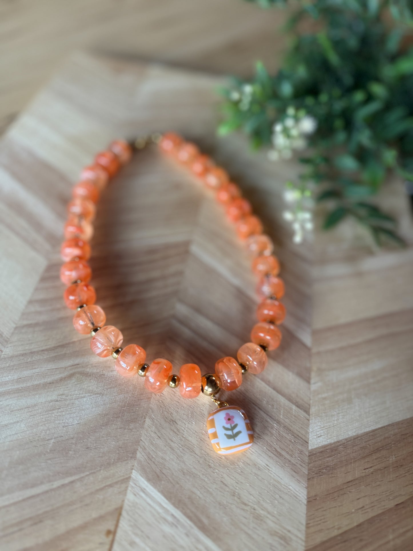 Poppy Necklace