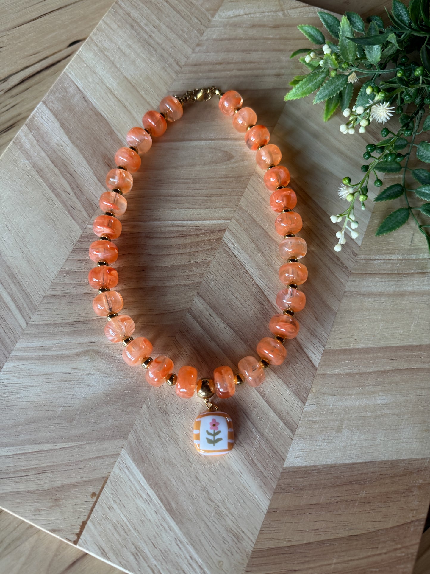Poppy Necklace