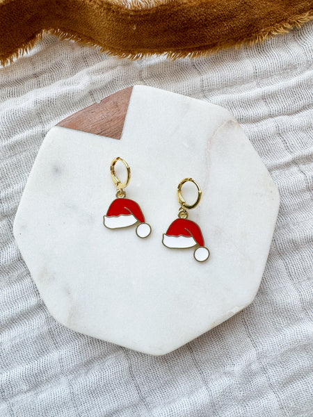 Santa Hat Hoops