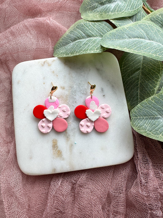 Valentine Flower Dangles