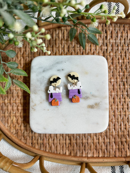 Halloween Snoopy Dangles