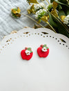 Floral Apple Studs