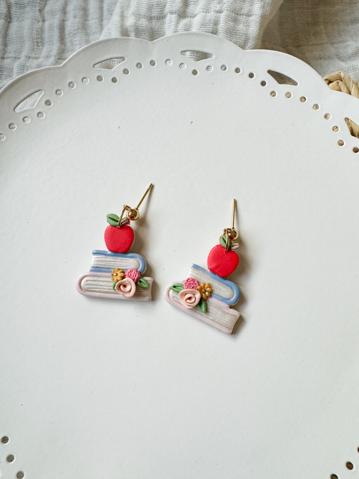 Floral Book Dangles