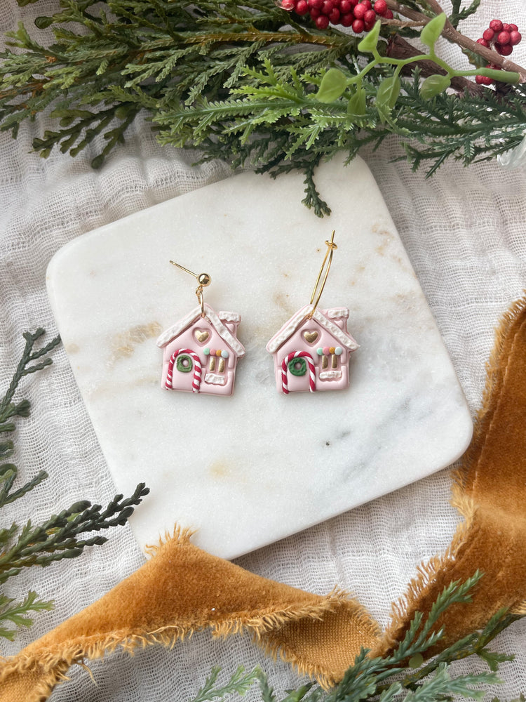Blush Gingerbread Dangles