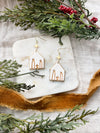 Gold Nativity Dangles
