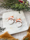 Orange Santa Dangles