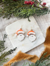Orange Santa Dangles