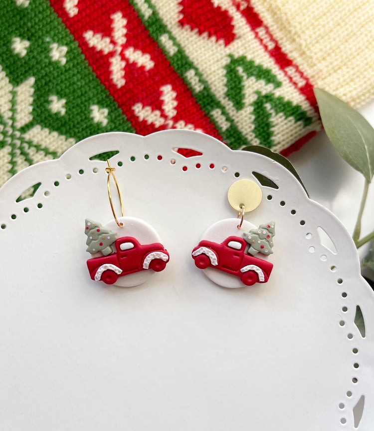 Christmas Truck Dangles