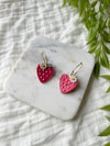 Red Strawberry Hoops