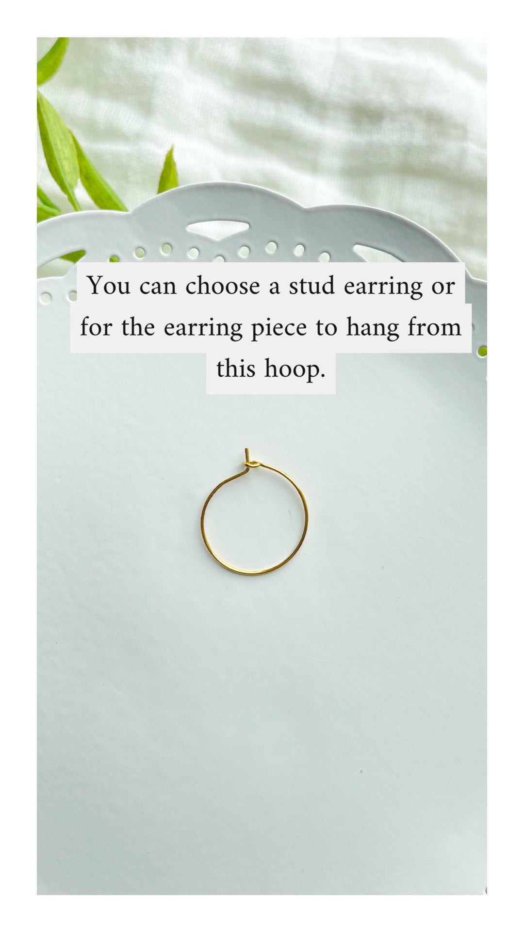 Apple Studs/Hoops