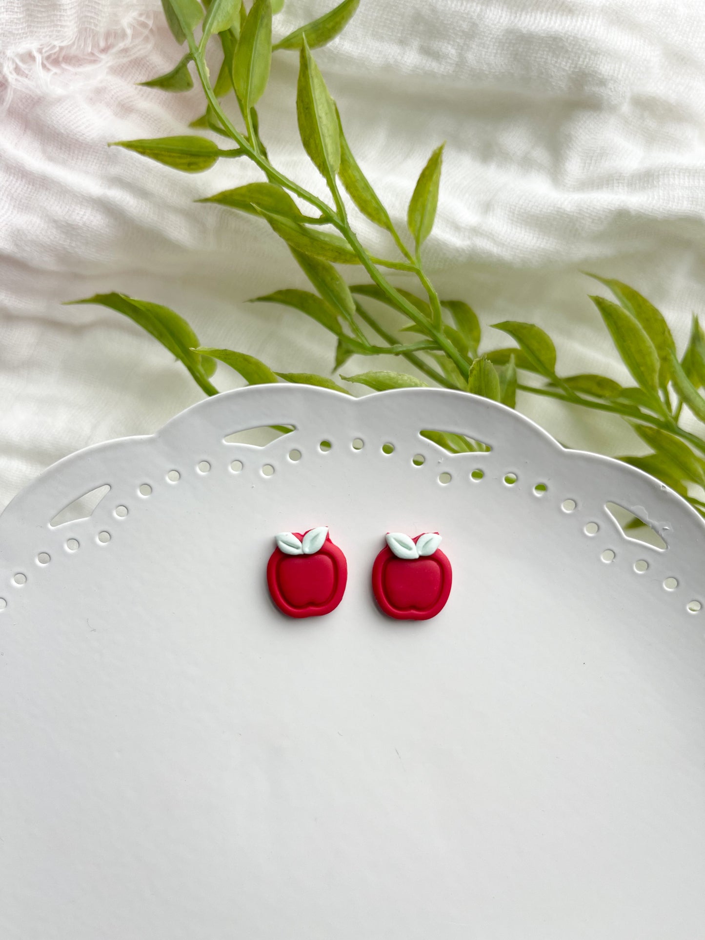 Apple Studs/Hoops